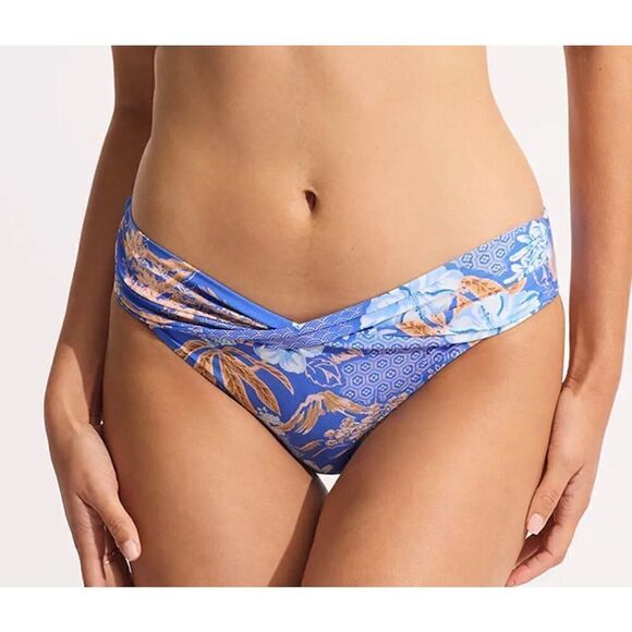 Seafolly Twist Band Mini Hipster Bikini Pant - Picture 1 of 6